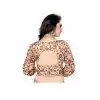 Beige Color Heavy Benglori Silk Designer Readymade Blouse For Women - 297834576