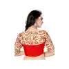 Red Color Heavy Benglori Silk Designer Readymade Blouse For Women - 297834578