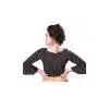 Black Color Pure Cotton Designer Readymade Blouse For Women - 297834581