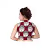 Maroon Color Pure Cotton Designer Readymade Blouse For Women - 297834582