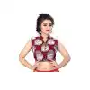 Maroon Color Pure Cotton Designer Readymade Blouse For Women - 297834582