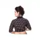 Black Color Pure Cotton Designer Readymade Blouse For Women - 297834583