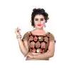 Orange Color Pure Cotton Designer Readymade Blouse For Women - 297834585