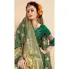 Green Color Banarasi Art Silk Traditional Wear Women Saree Blouse - 401548459