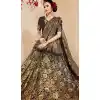 Black Color Banarasi Art Silk Traditional Wear Women Saree Blouse - 401548461
