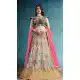Beige Color Muslin Silk Designer Wear Girl Lehenga Choli - 56395625