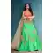 Green Color Art Silk Designer Wear Girl Lehenga Choli - 56395626