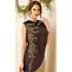 Cream Color Lycra Lehenga Style Party Wear Saree Blouse - 59298670