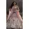 Indian Newly Bride Designer Wear White Color Silk Lehenga Choli For Women - 391947202