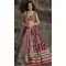Indian Newly Bride Designer Wear Purple Color Silk Lehenga Choli For Women - 391947204