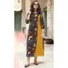 Yellow Color Heavy Rayon Exclusive Party Ready Made Printed Kurti - 399848202