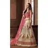 Light Green Color Art Silk Designer Wedding Lehenga Choli For Women - 59418815