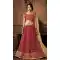 Dark Pink Color Art Silk Designer Wedding Lehenga Choli For Women - 59418816