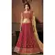 Dark Pink Color Art Silk Designer Wedding Lehenga Choli For Women - 59418816