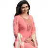 Bollywood Tv Star Prachi Desai in Pink Color Crepe Salwar Kameez - 59428822