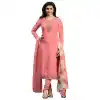 Bollywood Tv Star Prachi Desai in Pink Color Crepe Salwar Kameez - 59428822