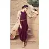 Maroon Color Modal Satin Readymade Designer Indo Western Dhoti Suit Online - 403648761