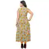 Multi Color Cotton Party Wear Readymade Long Kurti - 394447565