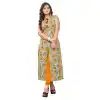Multi Color Cotton Party Wear Readymade Long Kurti - 394447565