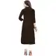Ravishing Brown Color Rayon Party Wear Readymade Kurti - 394447568