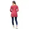 Gorgeous Pink Color Rayon Party Wear Readymade Short Kurti - 394447576