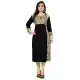 Alluring Black Color Rayon Party Wear Readymade Short Kurti - 394447577
