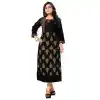 Aesthetic Black Color Rayon Party Wear Readymade Short Kurti - 394447578