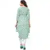 Flamboyant Multi Color Cotton Party Wear Readymade Short Kurti - 394447580