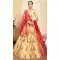Alluring  Yellow Color Satin Resham Embroidery Wedding Lehenga Choli - 59518936
