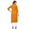 Yellow Color Cotton Party Wear Ready Made Kurtis For Girls - 404548830