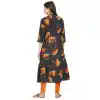Black Color Rayon Party Wear Ready Made Kurtis For Girls - 404548840
