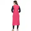 Melodic Multi Color Slub Cotton Party Wear Ready Made Kurtis For Girls - 404548842