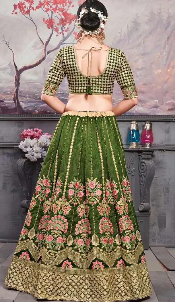 Maroon Color Thai Silk Traditional Designer Lehenga Choli - 409649584