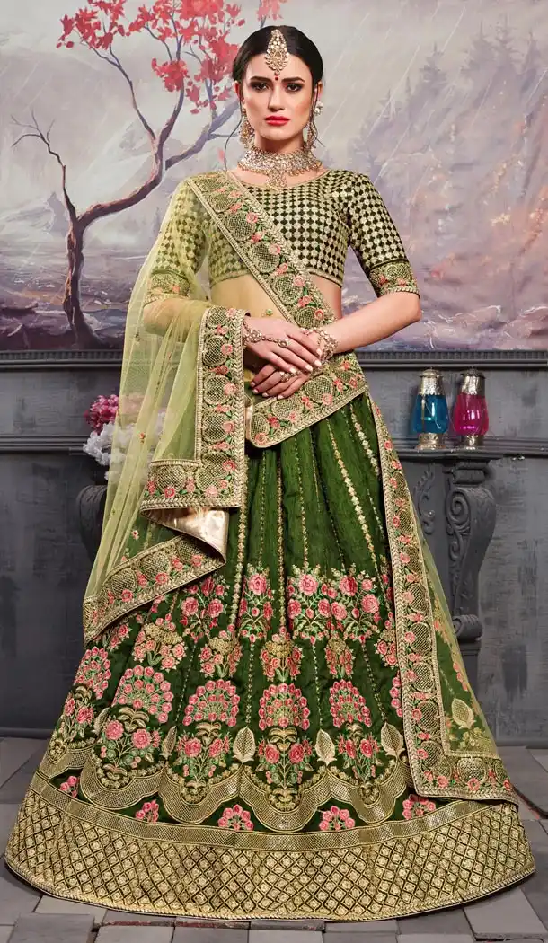Maroon Color Thai Silk Traditional Designer Lehenga Choli - 409649584