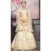White Color Phantom Silk Traditional Designer Lehenga Choli - 409649588
