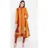 Classy Mustard Color Faux Georgette Party Wear Plus Size Salwar Kameez