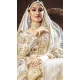 White Color Pure Soft Silk Bridel Wear Designer Lehenga Choli - 416950844