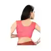 Pink Color Silk Color Designer Plus Size Readymade Blouse