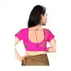 Rani Color Silk Short Sleeve Party Wear Readymade Blouse