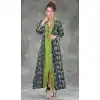 Flamboyant Multi Color Georgette Designer Wear Long Readymade Kurtis