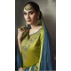 Olive Green Color Jam Silk Cotton Party Wear Lehenga Suit - 423851594