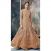 Coco Color Butterfly Net Designer Pakistani Anarkali Salwar Kameez