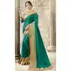 Adorable Green Color Rangoli Silk Traditional Wear Sarees Blouse