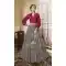 Grey Color Net Heavy Embroidery Designer Lehenga Choli - 431152697