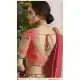 Aqua Green And Peach Color Silk Jacquard Traditional Designer Lehenga Choli - 433553013