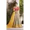 Grey And Yellow Color Silk Jacquard Traditional Designer Lehenga Choli - 433553015