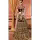 Dark Maroon Color Velvet Indian Traditional Designer Wear Lehenga Choli - 440953827