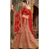 Red Color Silk Heavy Bridal Wedding Wear Lehenga Choli