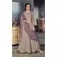 Contemporary Grey Color Star Silk Designer Abaya Style Gown Dress - 445254526