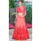 Gajari Color Net Party Wear Girl Lehenga Choli - 448654828